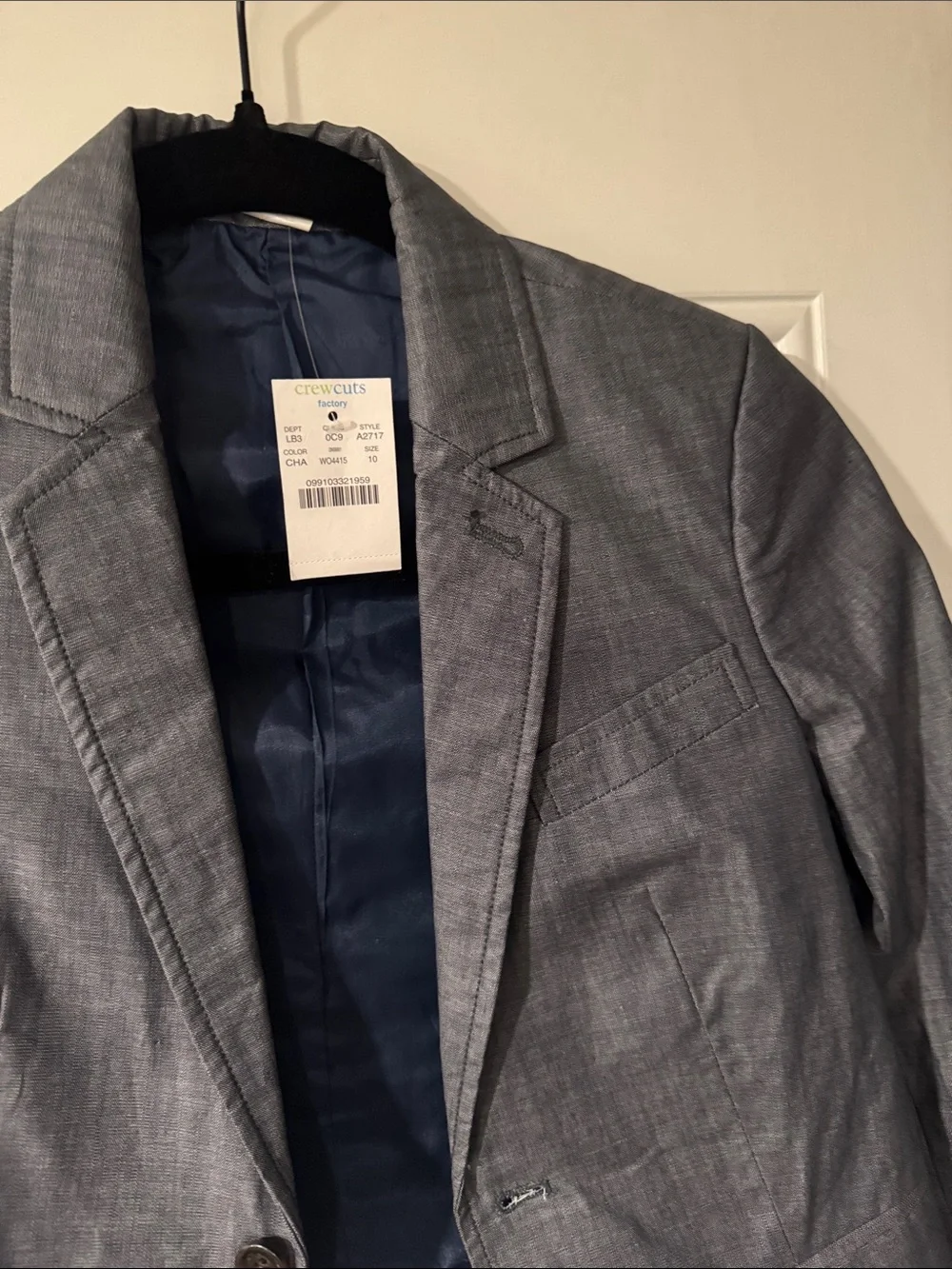Crewcuts tailored chambray